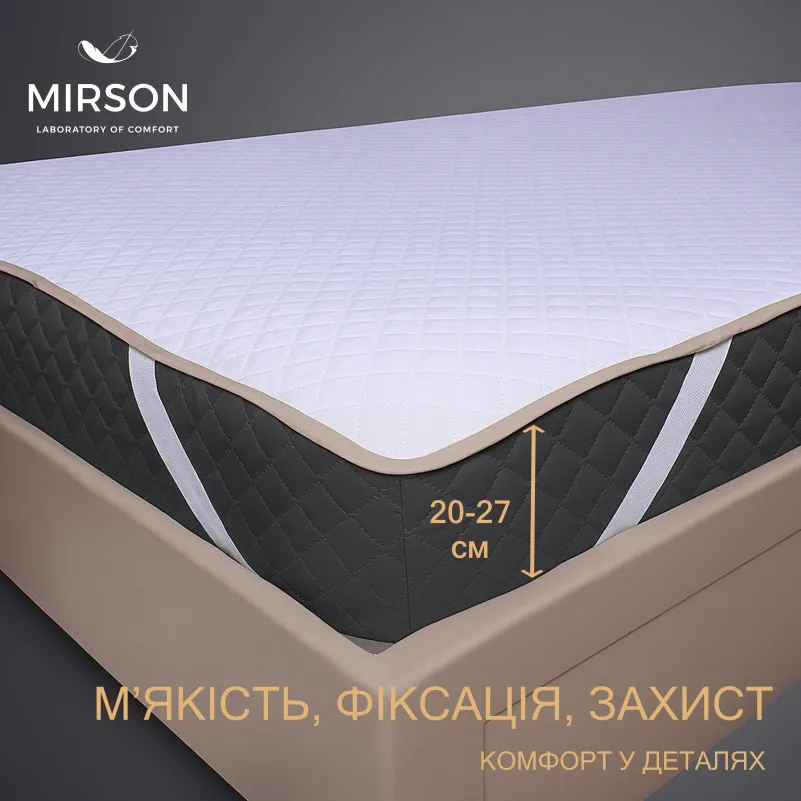 Наматрасник №5006 Exclusive Line Native Antiallergic (обычный на резинке по углам) - 1