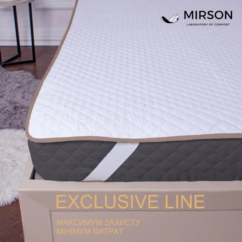 Наматрасник №5006 Exclusive Line Native Antiallergic (обычный на резинке по углам) - 4