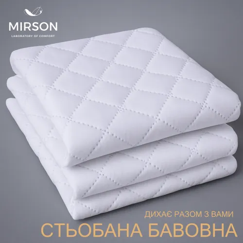Наматрацник №5008 Exclusive Line Сotton Waterproof (непромокальний на резинці по периметру) - 3