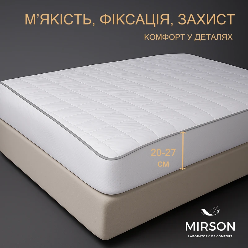 Наматрасник №5012 Exclusive Line Antiallergic (водонепроницаемый с резинкой по периметру) - 1