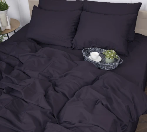 Підковдра сатинова 0055 Black Pearl