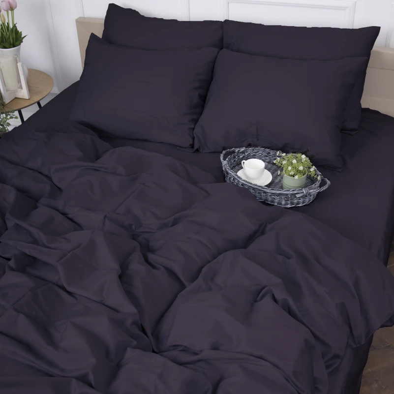 Підковдра сатинова 0055 Black Pearl