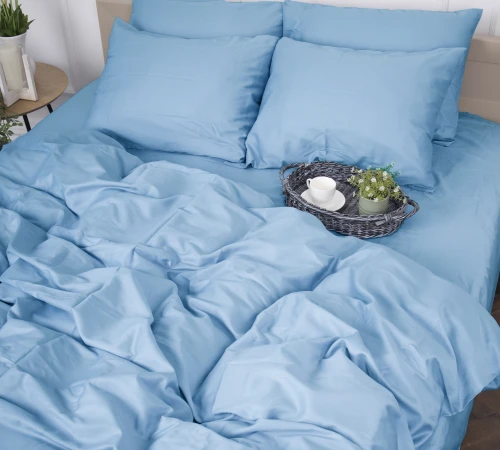 Підковдра Сатин "0845 Blue Wave"