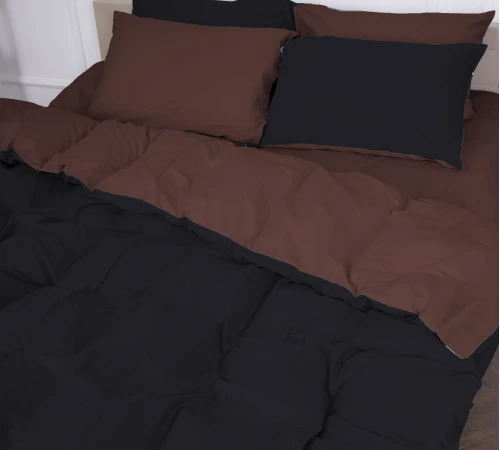 Підковдра Сатин 0211+0055 Dark Chocolate