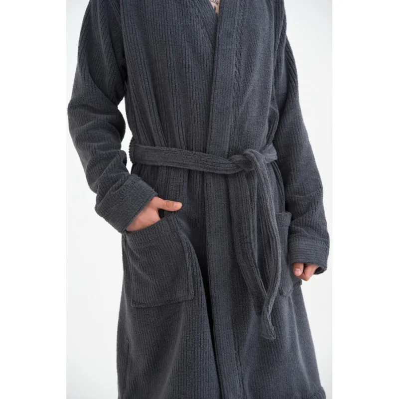Халат С №201 Deluxe Antrasit - 7