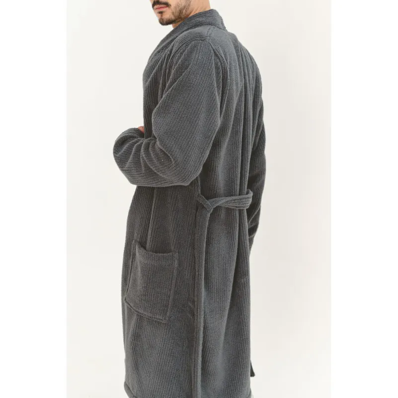 Халат С №201 Deluxe Antrasit - 8
