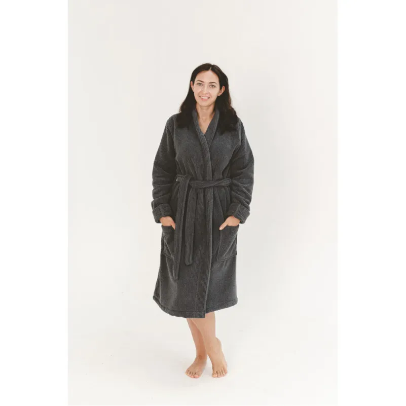 Халат С №201 Deluxe Antrasit - 3