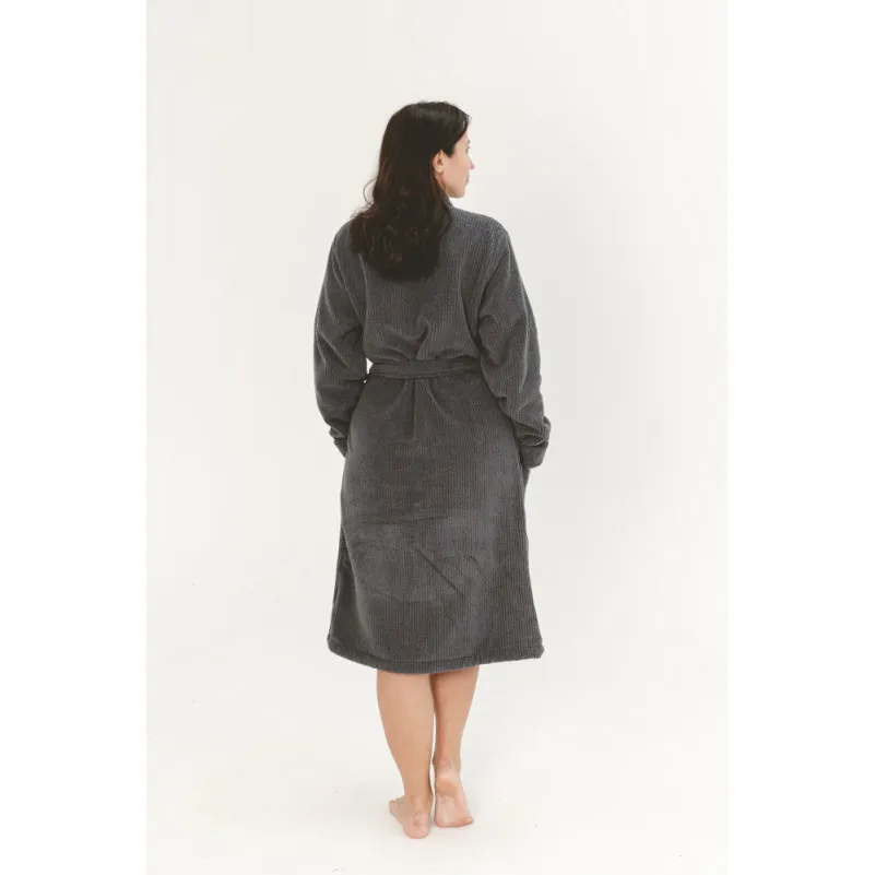 Халат С №201 Deluxe Antrasit - 5
