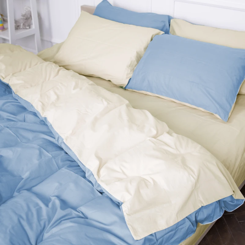 Комплект постельного белья Сатин 0845 + 0840 Evans - 2