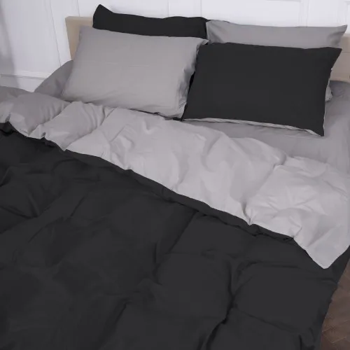 Пододеяльник Сатин 0251+0055 Greyness