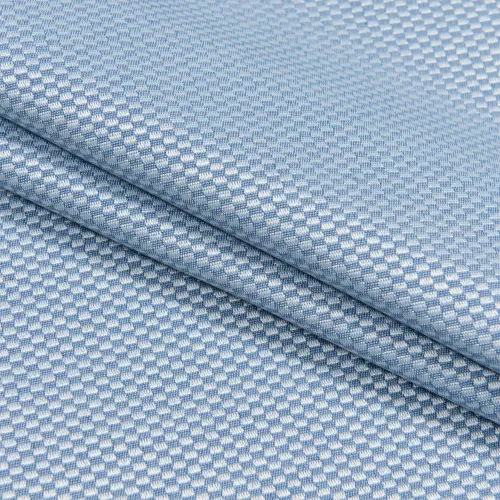 Скатерть Жаккард №303 - Jacquard blue - 5