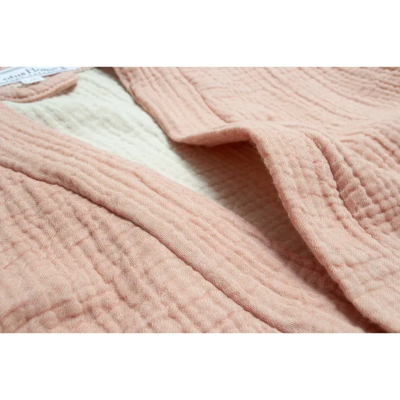 Халат С №602 Muslin robe Powdery - 6