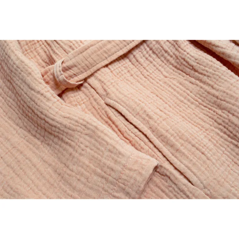 Халат С №602 Muslin robe Powdery - 7