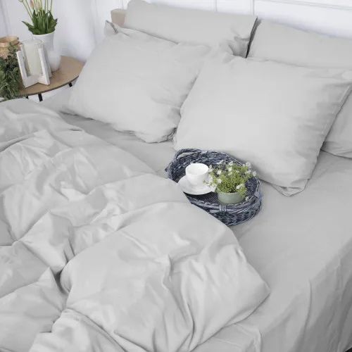 Простынь на резинке (САТИН) 0251 Skyline - высота 25 см (детские 10 см)