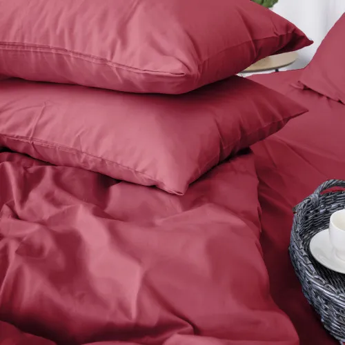 Наволочка Сатин "0847 Tomato"