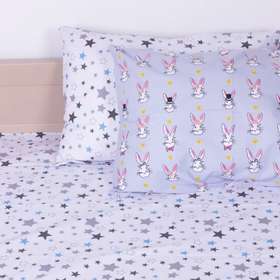 Наволочка Бязь 17-0527 Bunnies