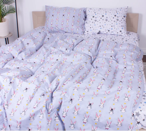 Підковдра Бязь 17-0527 Bunnies