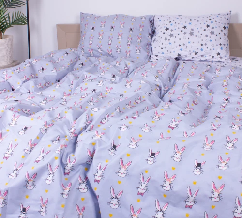 Підковдра Бязь 17-0527 Bunnies - 2