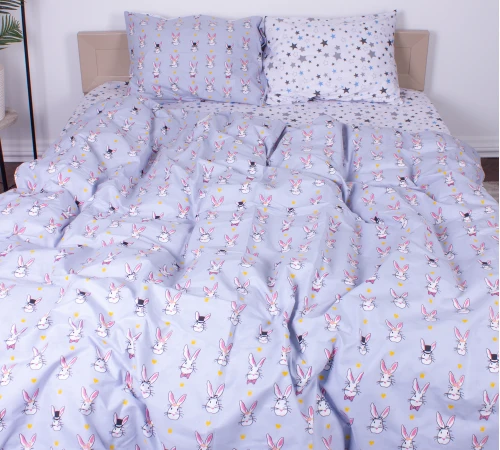 Простирадло MirSon Ranforce Elite 17-0527 Bunnies - 2