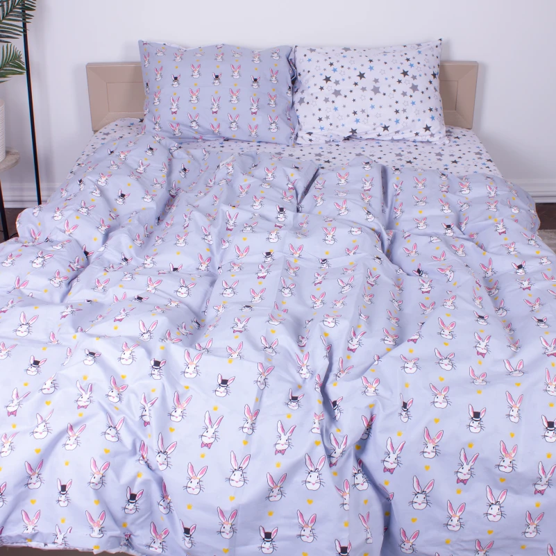 Пододеяльник Бязь 17-0527 Bunnies - 3