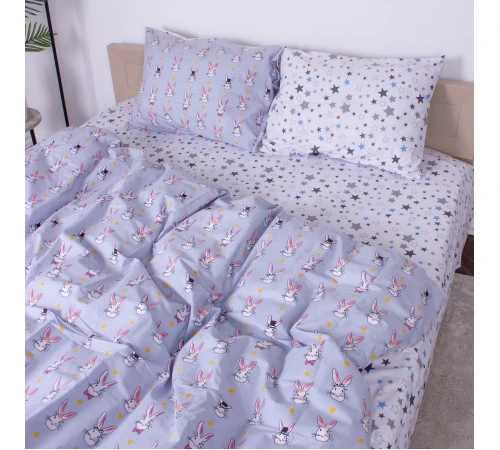 Простирадло MirSon Ranforce Elite 17-0527 Bunnies