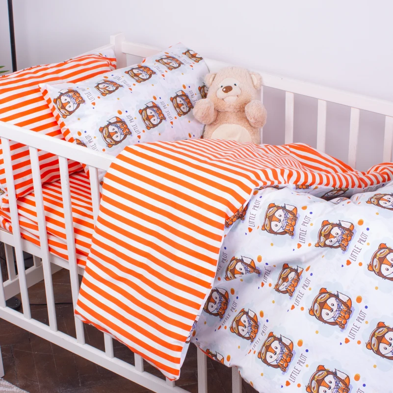 Комплект постільної білизни Ranforce Elite Kids Time 19-0003 Little Pilot