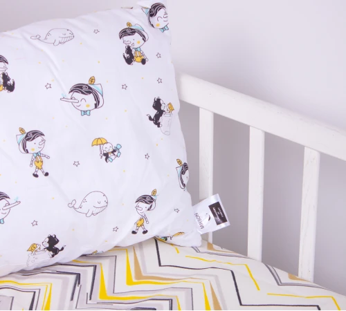 Подушка антиалергенна №3802 Kids Time 18-0003 Pinokio EcoSilk бязь - 2