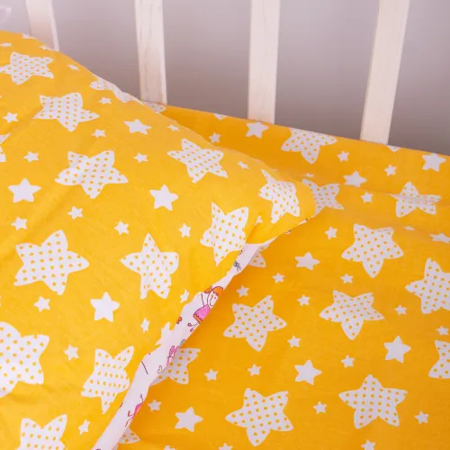 Ковдра антиалергенна №3801 Kids Time 18-0002 Sweet Home бязь (зимова) - 5