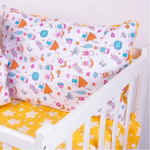 Подушка антиалергенна №3820 Kids Time 18-0002 Sweet Home бавовна бязь - 5