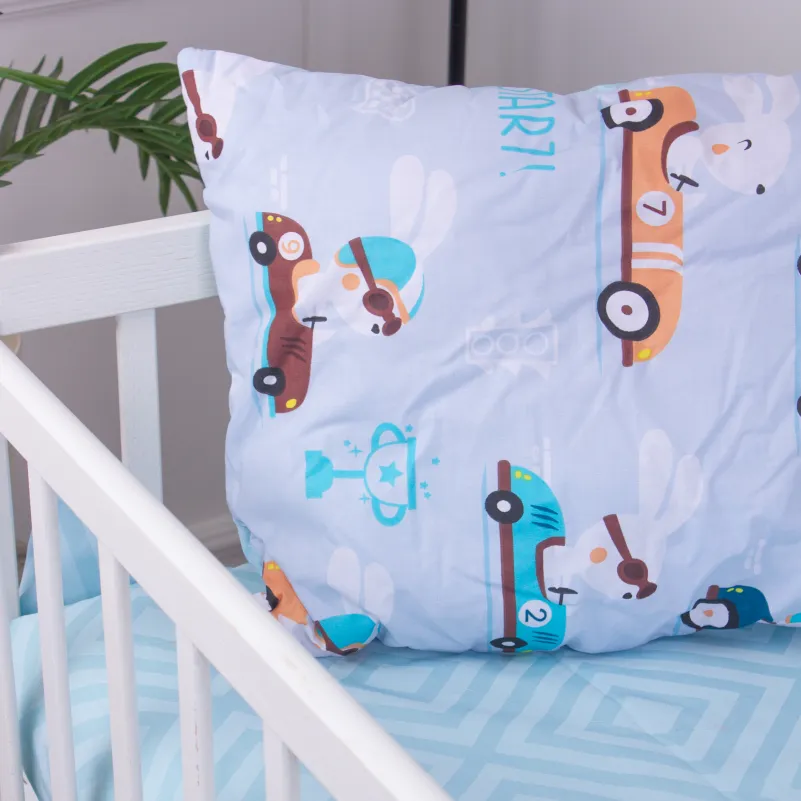 Набор детский зима №3807 Kids Time 18-0008 Bunny Races (EcoSilk) - 7