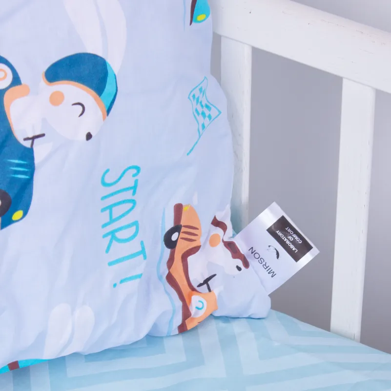 Набор детский зима №3807 Kids Time 18-0008 Bunny Races (EcoSilk) - 8