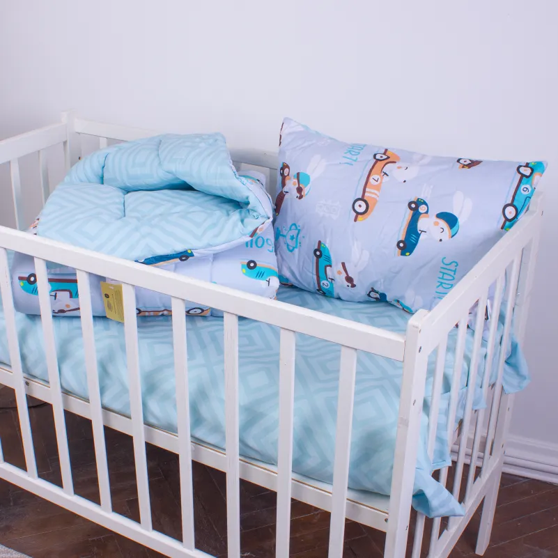 Набор детский зима №3807 Kids Time 18-0008 Bunny Races (EcoSilk) - 9