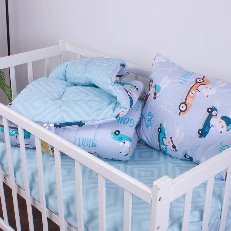 Набор детский зима №3807 Kids Time 18-0008 Bunny Races (EcoSilk) - 1