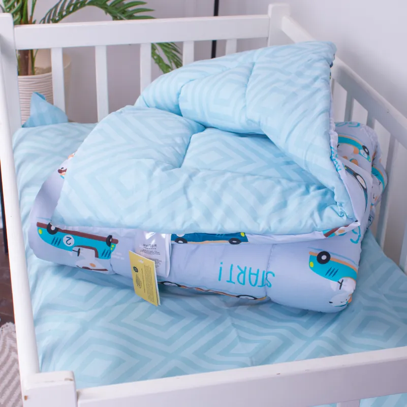 Набор детский зима №3807 Kids Time 18-0008 Bunny Races (EcoSilk) - 4