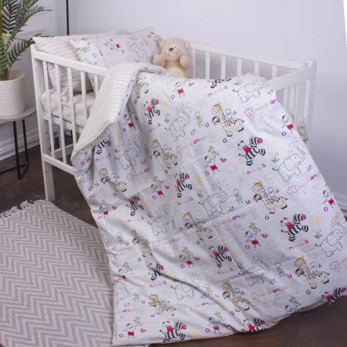 Дитячий комплект постільної білизни Ranforce Elite Kids Time 19-0001 Animais - 2