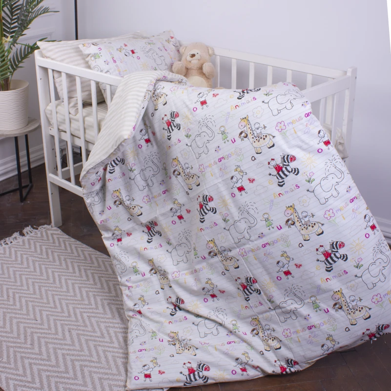  Комплект постільної білизни Ranforce Elite Kids Time 19-0001 Animais - 1