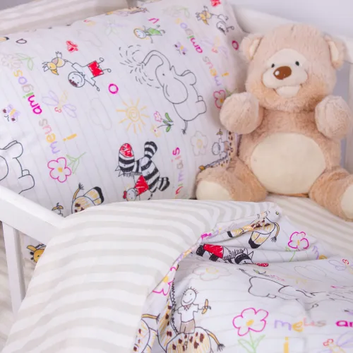 Пододеяльник детский Ranforce Elite Kids Time 19-0001 Animais - 4