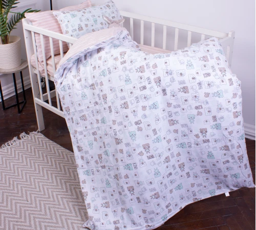 Дитячий комплект постільної білизни Ranforce Elite Kids Time 19-0002 Pretty Bears - 2