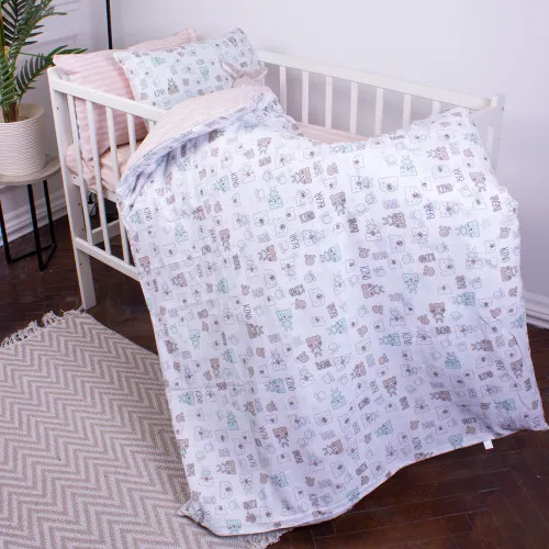 Дитячий комплект постільної білизни Ranforce Elite Kids Time 19-0002 Pretty Bears - 2