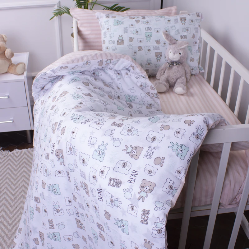 Простынь детская Ranforce Elite Kids Time 19-0002 Pretty Bears - 1