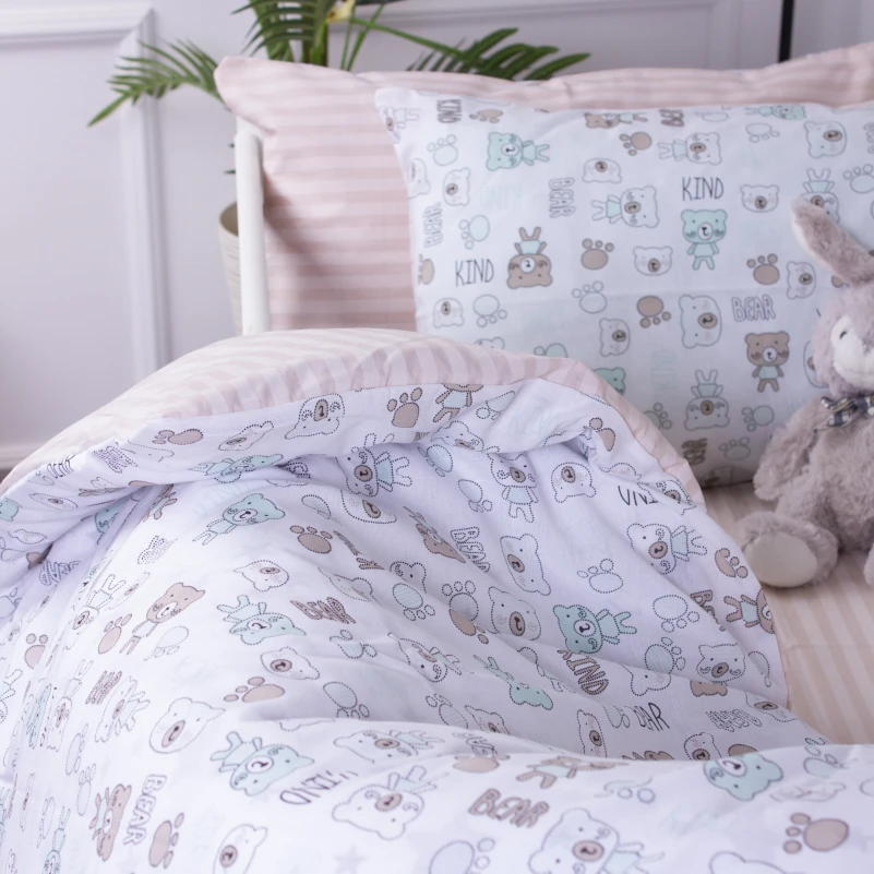 Простынь детская Ranforce Elite Kids Time 19-0002 Pretty Bears - 4