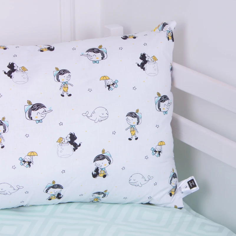 Набір №3821 Kids Time 18-0003 Pinokio (Бавовна) (ковдра + подушка середня) - 15