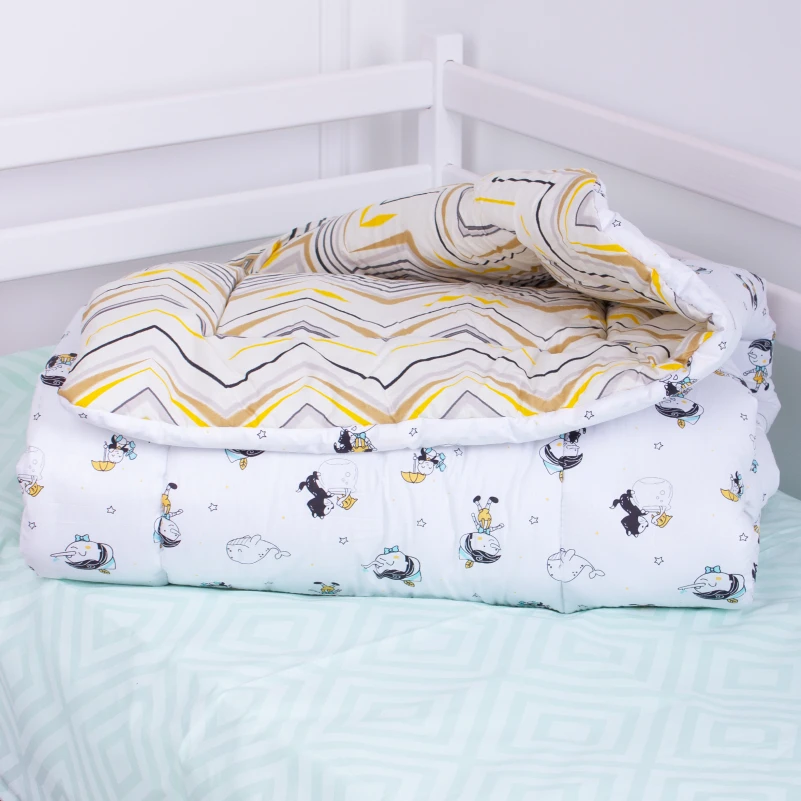 Набір №3821 Kids Time 18-0003 Pinokio (Бавовна) (ковдра + подушка середня) - 5