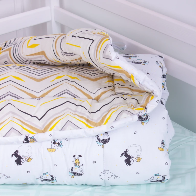 Набір №3821 Kids Time 18-0003 Pinokio (Бавовна) (ковдра + подушка середня) - 9