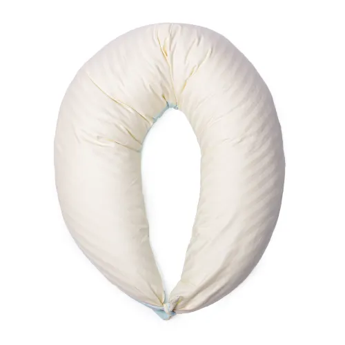 Подушка для вагітних та годування №10160 Satin Stripe 30-0014 + 30-0002 Fleshly EcoSilk сатин - 5