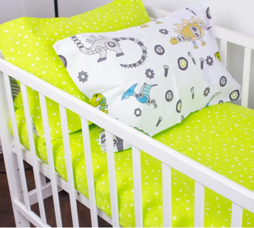 Наволочка Бязь Kids Time 17-0576 Dinosaur robot