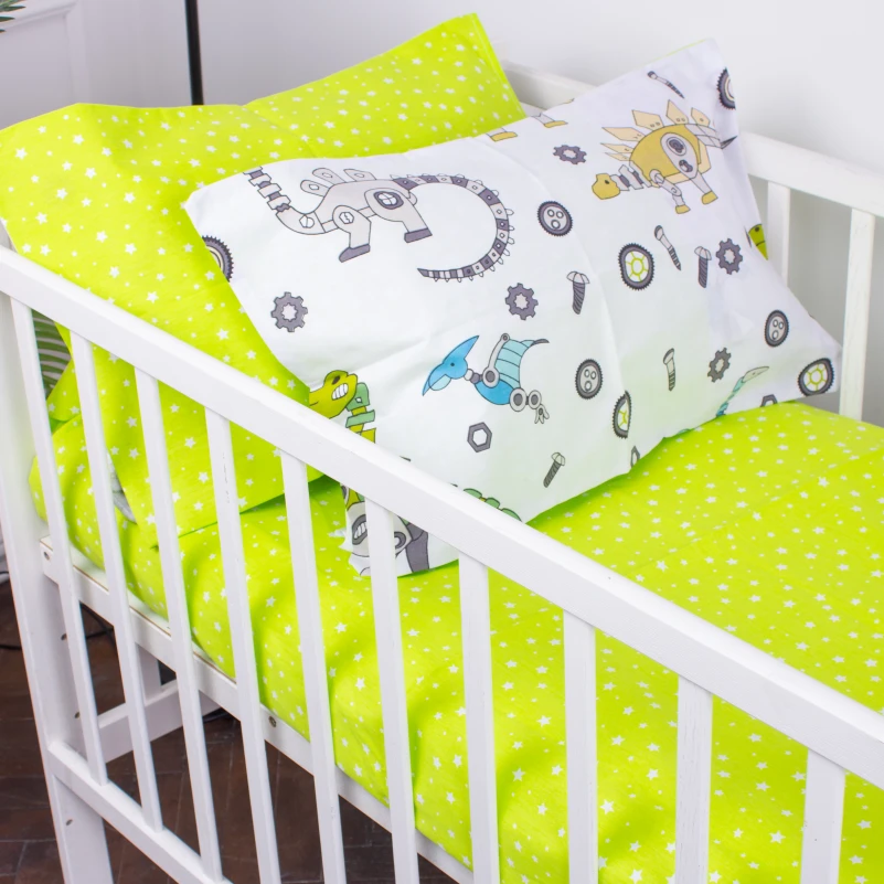 Комплект постільної білизни Бязь Kids Time 17-0576 Dinosaur robot - 7