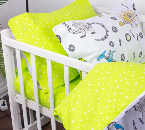 Наволочка Бязь Kids Time 17-0576 Dinosaur robot - 2