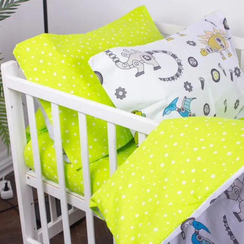 Наволочка Бязь Kids Time 17-0576 Dinosaur robot - 2