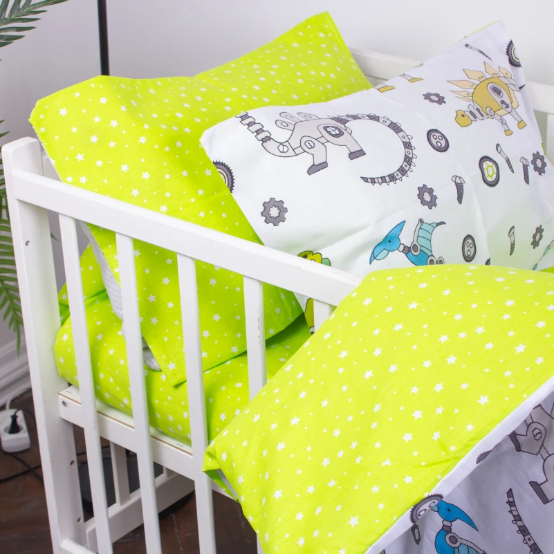 Наволочка Бязь Kids Time 17-0576 Dinosaur robot - 1